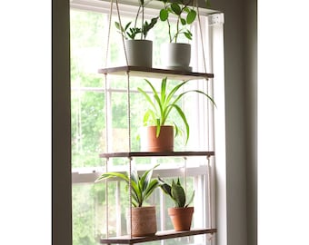 Window Shelf for Plants, Indoor Plant Shelf, Window Plant Shelf, Window  Planter Suction Cup Shelf, Large 12x4 