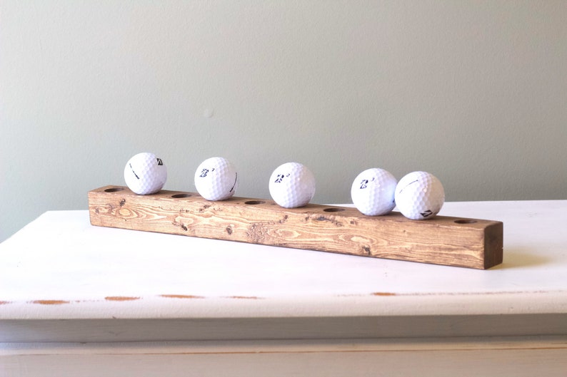 Golf Ball Shelf Floating Golf Display Golf Ball Wall Display Wall Golf Ball Stand Man Cave Golf image 9