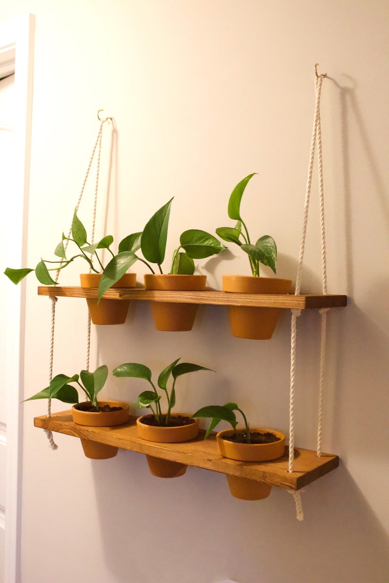 Window Plant Shelf Hanging Planter Tiered Plant Shelf Etsy UK