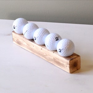 Golf Ball Shelf Floating Golf Display Golf Ball Wall Display Wall Golf Ball Stand Man Cave Golf image 8