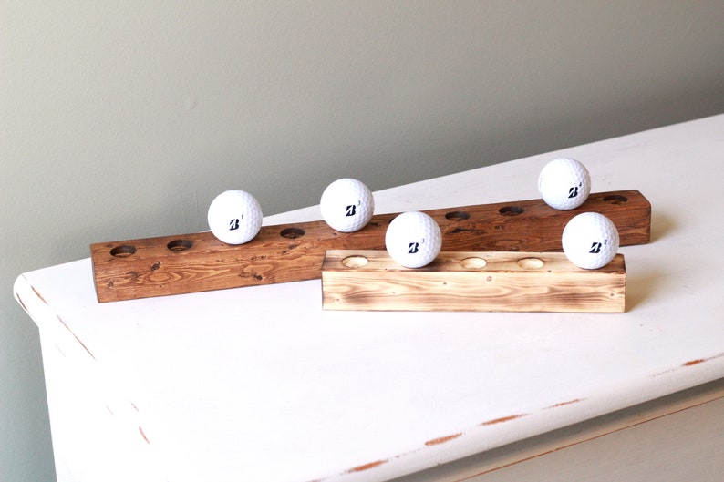 Golf Ball Shelf Floating Golf Display Golf Ball Wall Display Wall Golf Ball Stand Man Cave Golf image 3