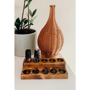 Essential Oils Holder | Essential Oil Storage 15mL | Essential Oils Storage Shelf| | Essential Oils Display | Essential Oils Accessories