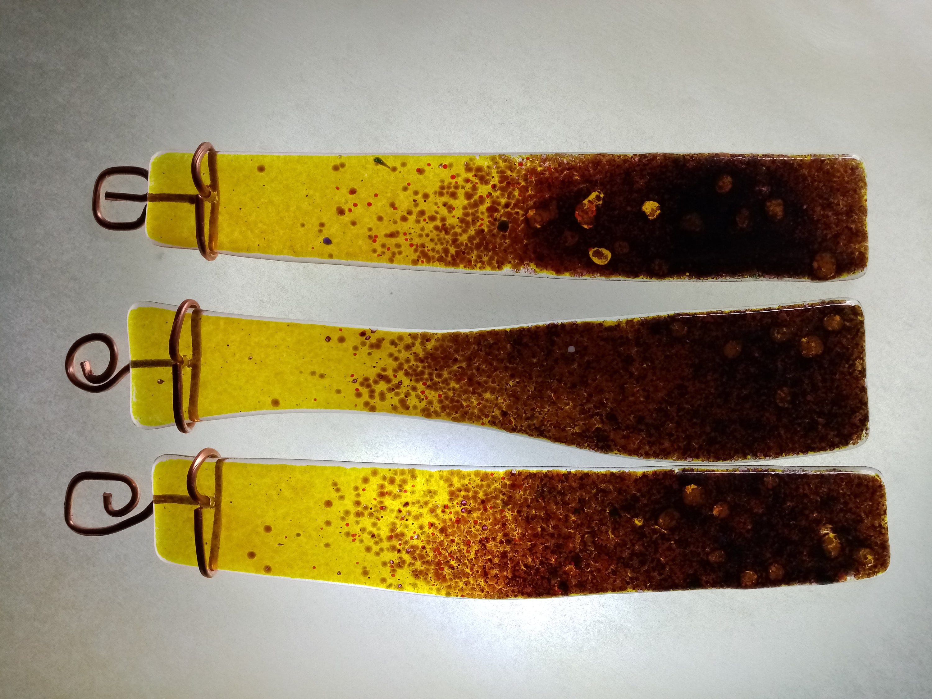 Glass Sun Catchers pack/set of 3 Recycled Glass Window | Etsy