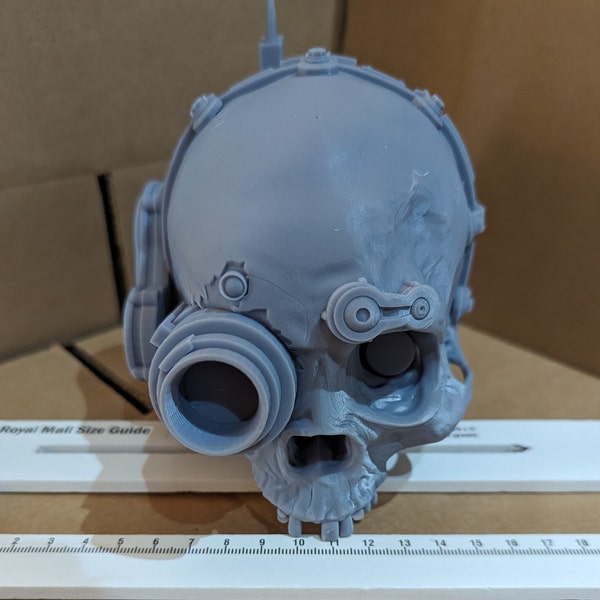 Giant Servo Skull (Life size, display, Cosplay) - Grim Dark - Sci Fi - Futuristic
