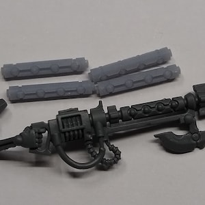 W40k - Warrior Gauss Flayer Rod upgrades (100x) - Conversion Pack for Tabletop Wargaming Models