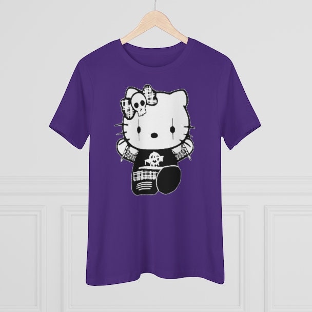 Anarchy Angel Hello Kitty Tee Goth Shirts For Women Daughter | Etsy Italia
