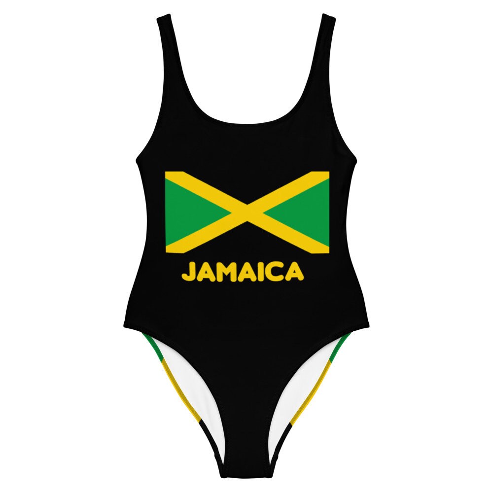 ONE PIECE SWIMSUIT Jamaica Swimsuit Women Trendy Summer Etsy