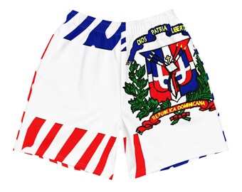 Dominican Republic Men's Athletic Long Shorts