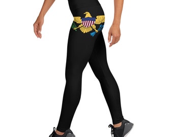 U.S. Virgin Islands Yoga Leggings