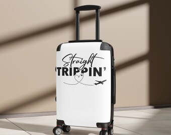 JET-SET STYLE: Straight Tripping Travel Suitcase - Your Chic Companion for Stylish Adventures