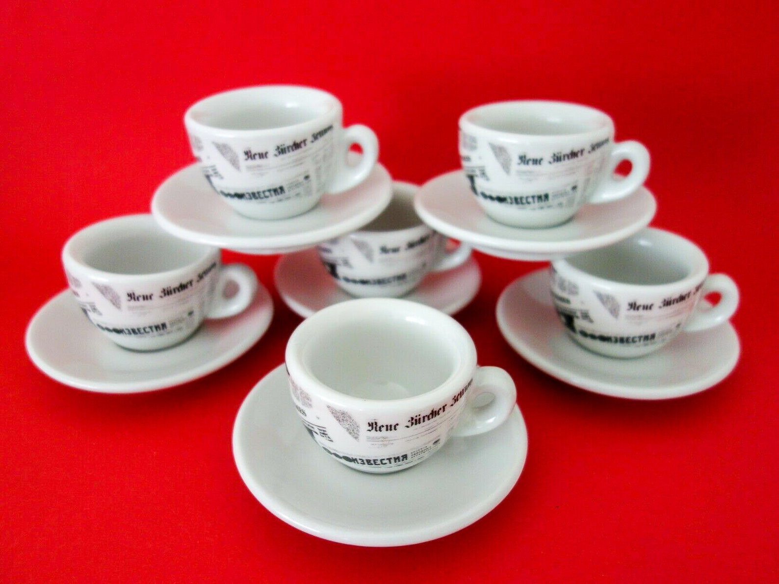 NUOVA POINT Italy 6 espresso cups w. saucer porcelain Etsy