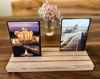 Postkartenhalter | Bildhalter | Visitenkartehalter | Kartenhalter | Tischkartenhalter | Holz Deko