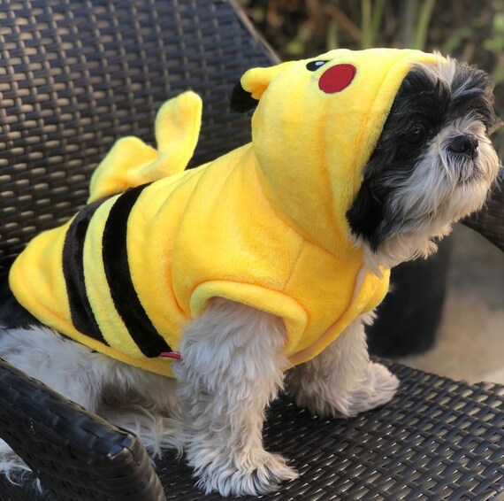 Disfraz de perro Pikachu / Traje Pokémon para mascotas / Ropa - Etsy México