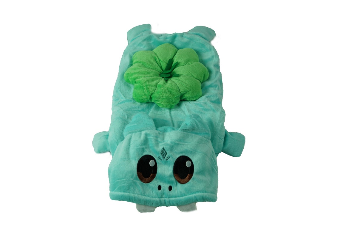 Bulbasaur Dog Costume Pokémon Outfit for Pets Anime Dog Etsy