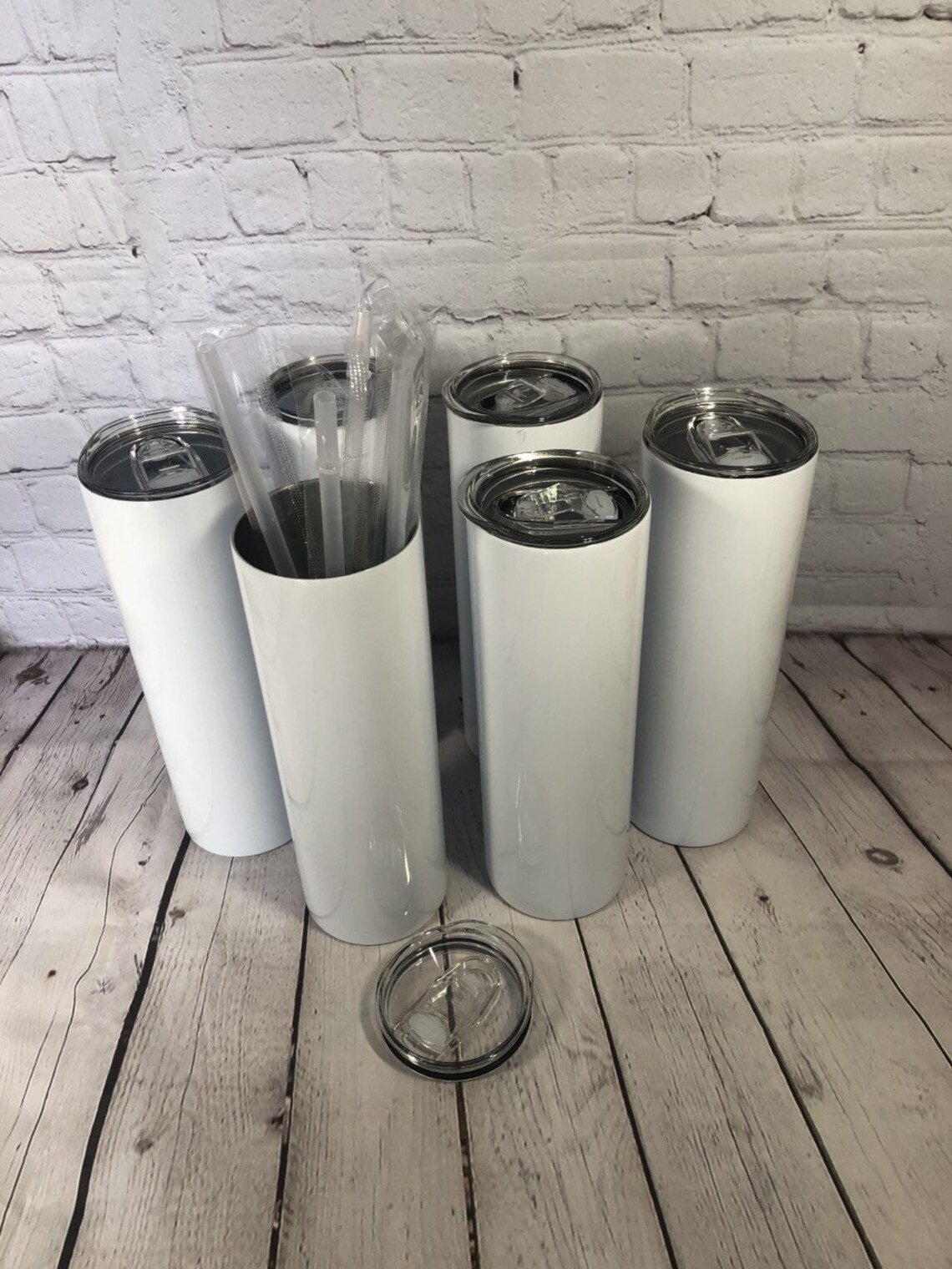 6 Pack 30oz Straight Tumblers for Sublimation Etsy
