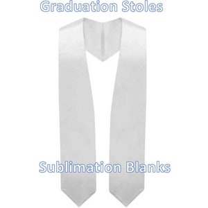 Graduation Stole Sublimation Blank