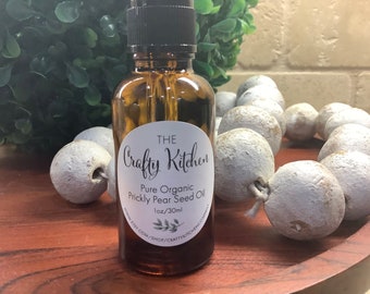Pure Prickly Pear Seed Oil, Barbary Fig Oil, Organic Prickly Pear Oil, Pear Seed Oil For Face, Face Serums, Organic Cactus Seed Oil