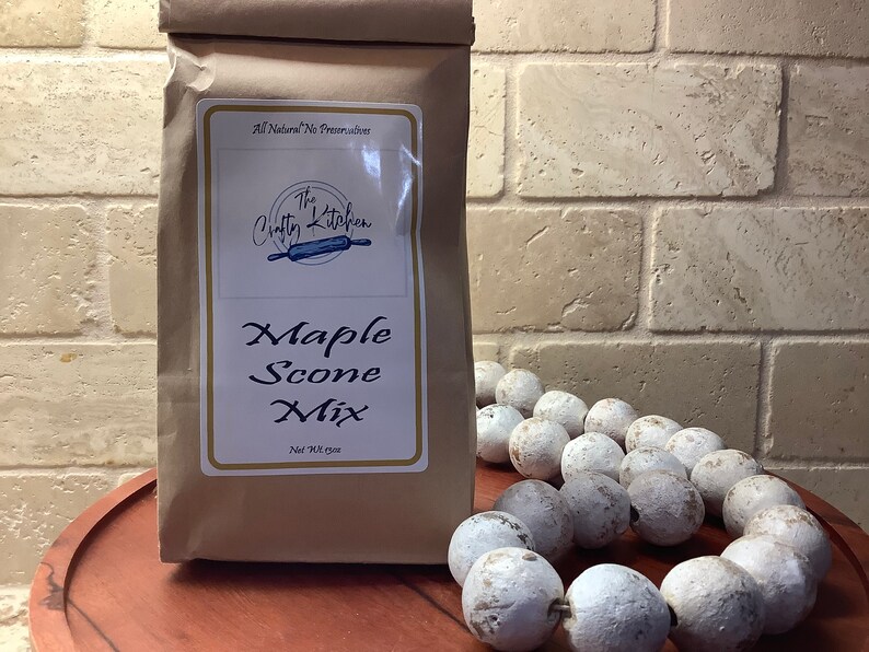 Scone Labels Maple Scone Mix | Hand-crafted, All-natural, Preservative-free - Etsy