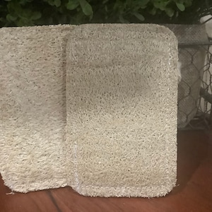 All Natural Zero Waste Loofah Sponges, Eco Friendly Food Safe Sponges, Scrubby Loofah, 100% Natural Loofah, Soft Loofah