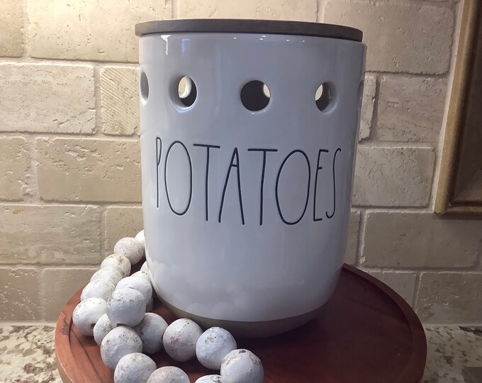 Rae Dunn Potato Cellar, Rae Dunn Potato Canister, Rae Dunn, Kitchen