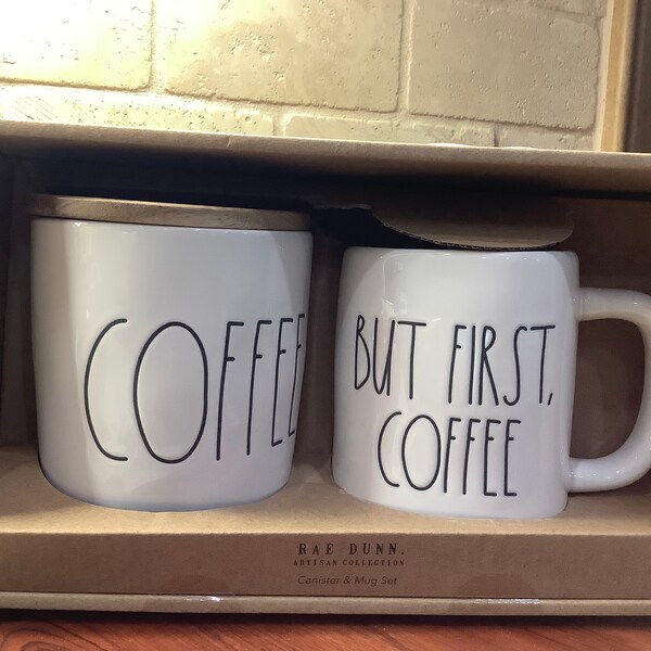 Rae Dunn Coffee Canister Etsy