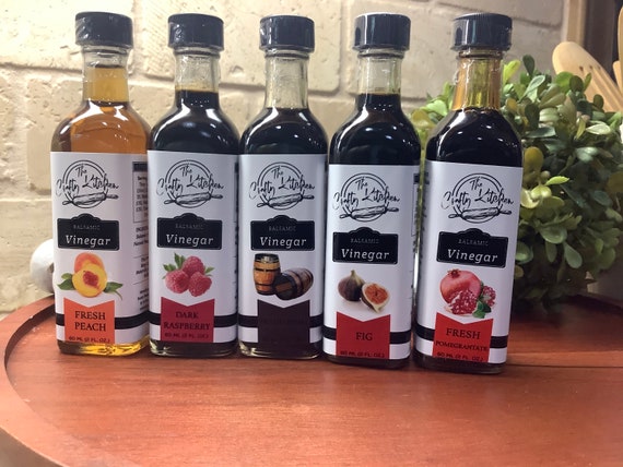 Mini Flavored Balsamic Vinegar, Gourmet Sampler Set