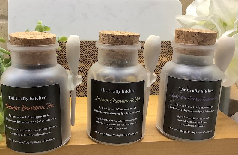 Tastings Lemon Lavender Loose Leaf Tea - 2.2oz Medium Caffeine Herbal Blend