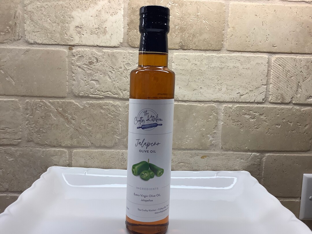 Jalapeño Olive Oil Spicy Oils Spicy Marinades Spicy Lovers Etsy
