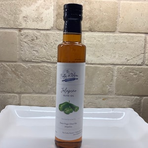 Jalapeño Olivenöl, Würzöle, Würzige Marinaden, Würzige Liebhaber, Olivenöle