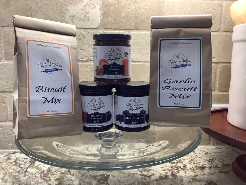 Biscuit and Jam Kit Preserves Gourmet Jams and Preserves Etsy