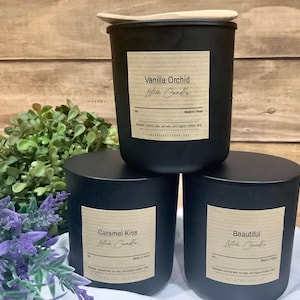 All Natural Massage Candle, Lotion Candles, Natural Skincare, Soy Candles