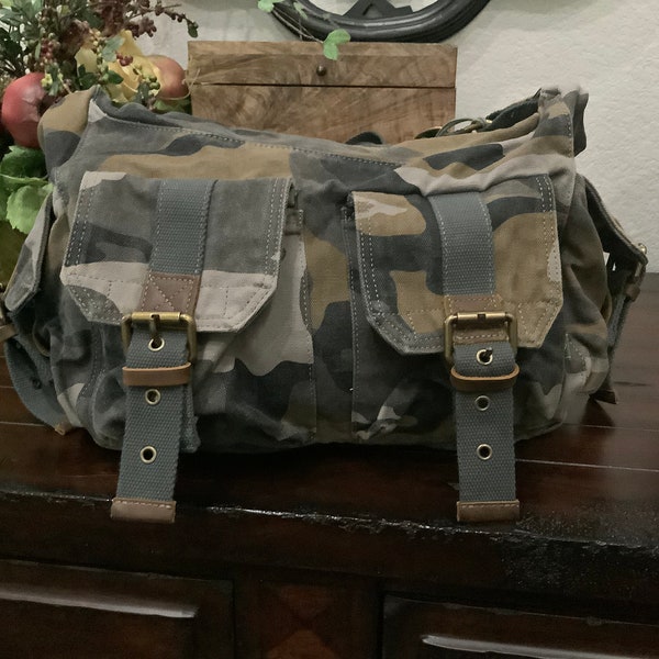 Camouflage Mail Bag, Camouflage Crossbody Bag, Crossbody Bags For Women, Women’s Handbags, Camouflage Bags And Purses