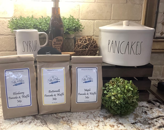 Rae Dunn Pancake Warmer and Syrup Set With Rae Dunn Spatula, Crafty