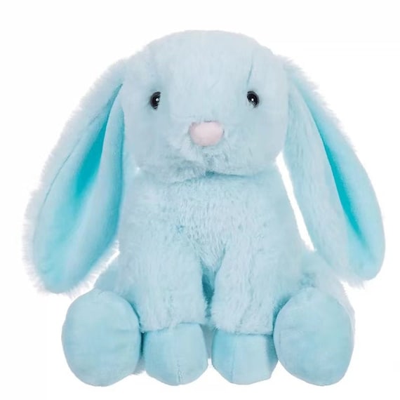 Blue bunny plush toy stuffed animals gifts birthday gift Etsy