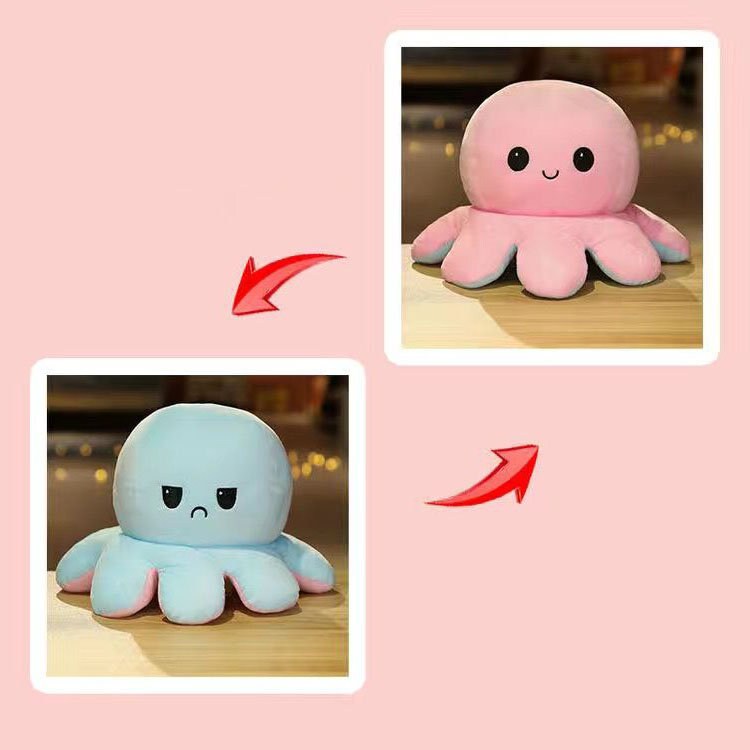80cm Reversible Octopus Plush Stuffed Toy Giant Octopus | Etsy