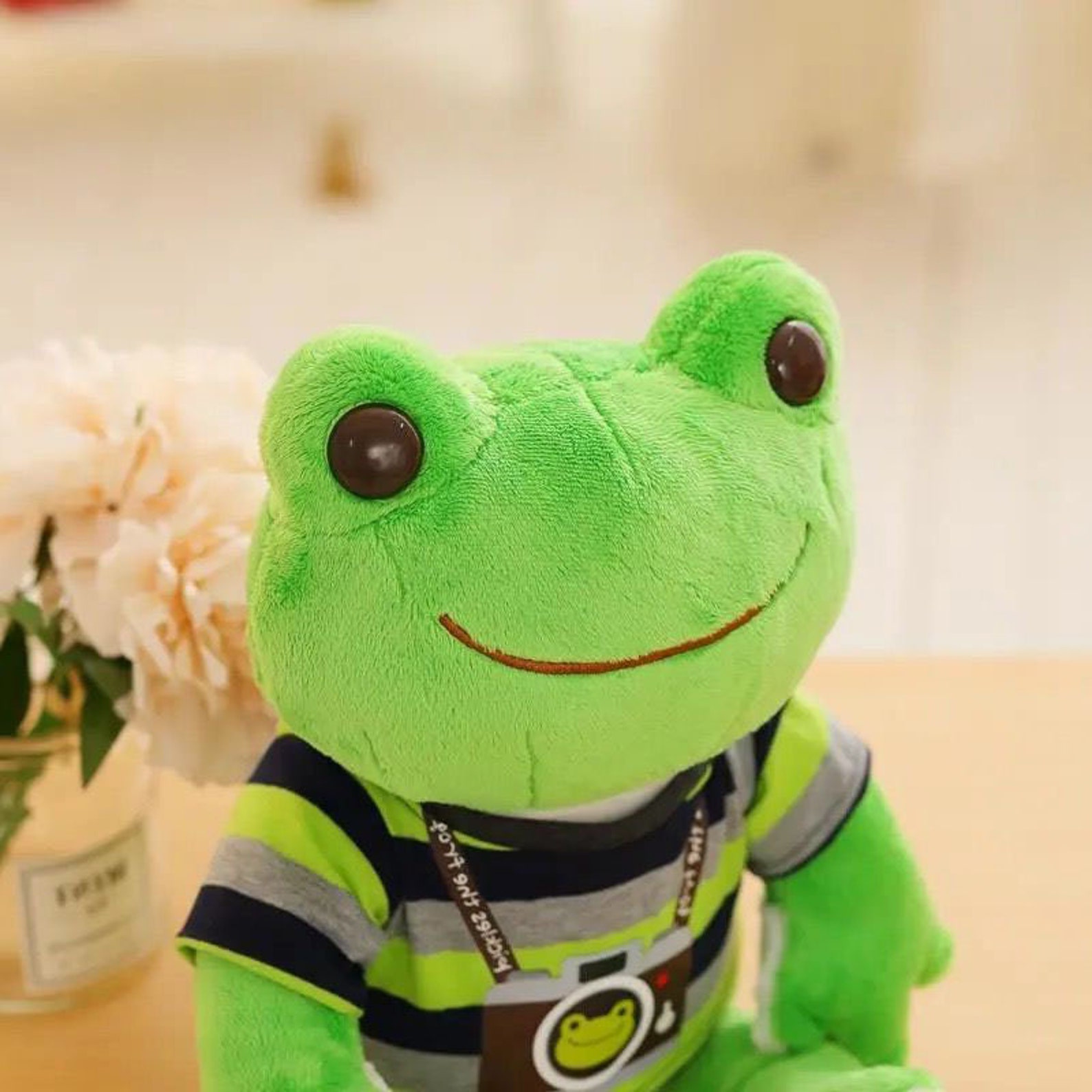 Giant Frog Toy Cute Frog Plushies Frog Stuffed Animal Etsy