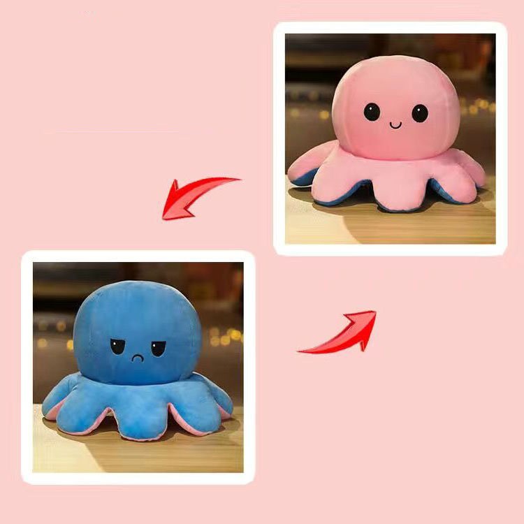 Reversible Octopus Plush Stuffed Toy Giant Octopus Plushies | Etsy