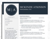 Resume Template, Professional Resume, CV Template, Digital Resume, Microsoft Word Resume, Instant Download Teacher Resume