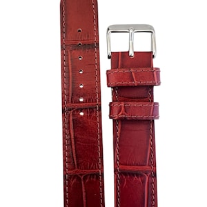 Leather Watch Strap 20-20 mm
