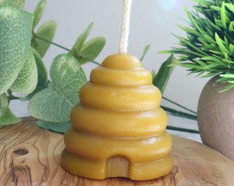 Honeycomb candle (100% pure beeswax) handcrafted