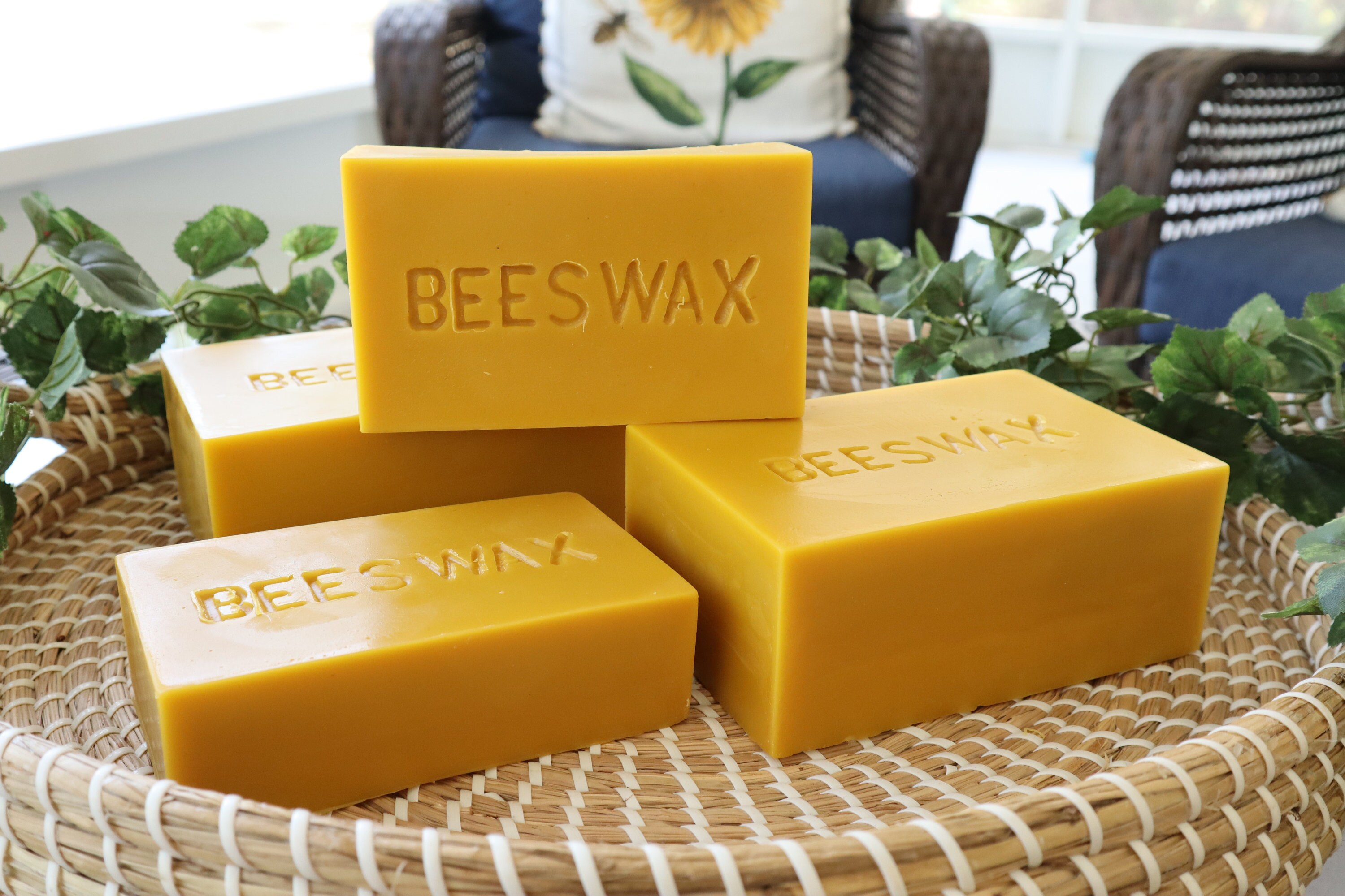 Bulk Beeswax Block/brick Natural Yellow or White Large Filtered 