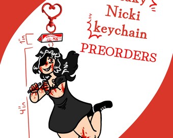 PRÉCOMMANDEZ le porte-clés acrylique Obsession Freaky Nicki