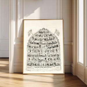 1867 "Brittisk bikupa" etsning av George Cruikshank