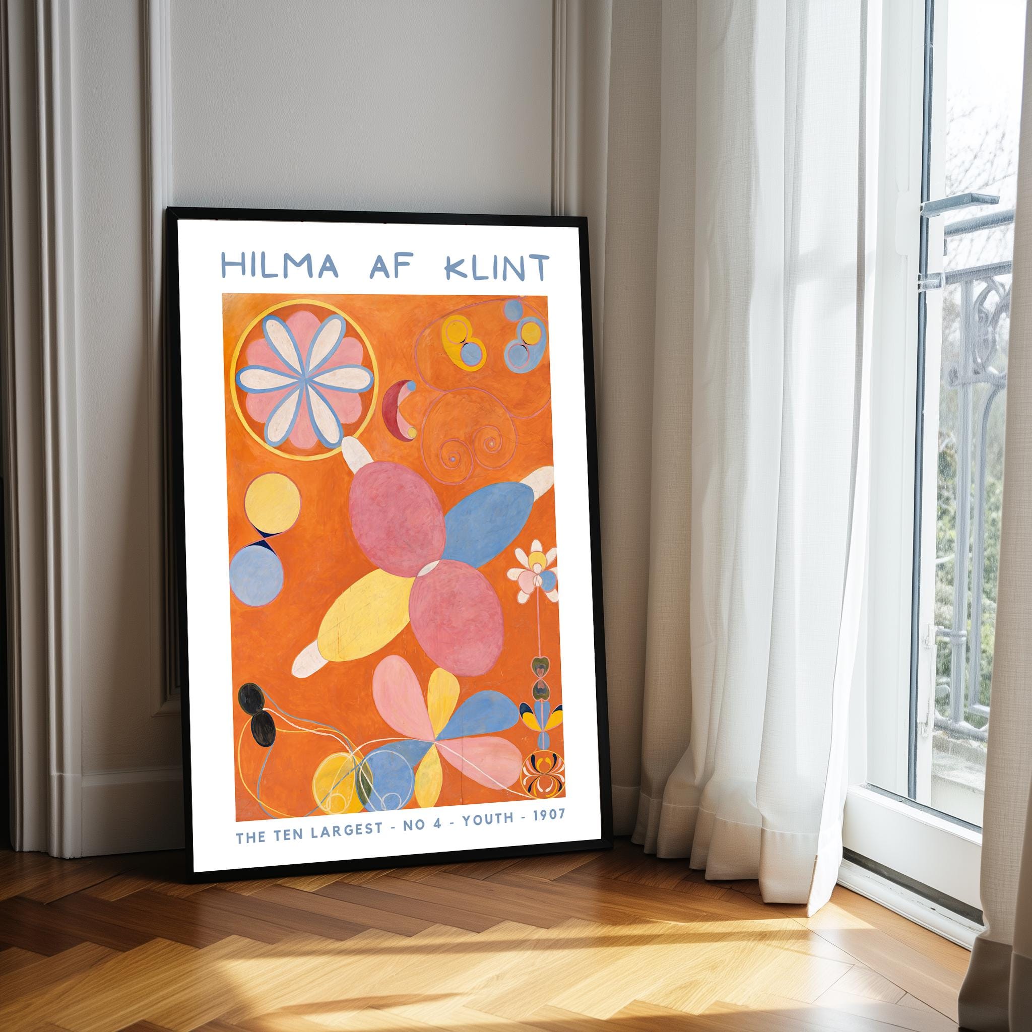Hilma Af Klint - the Ten Largest No 4 Childhood - Fine Art Print