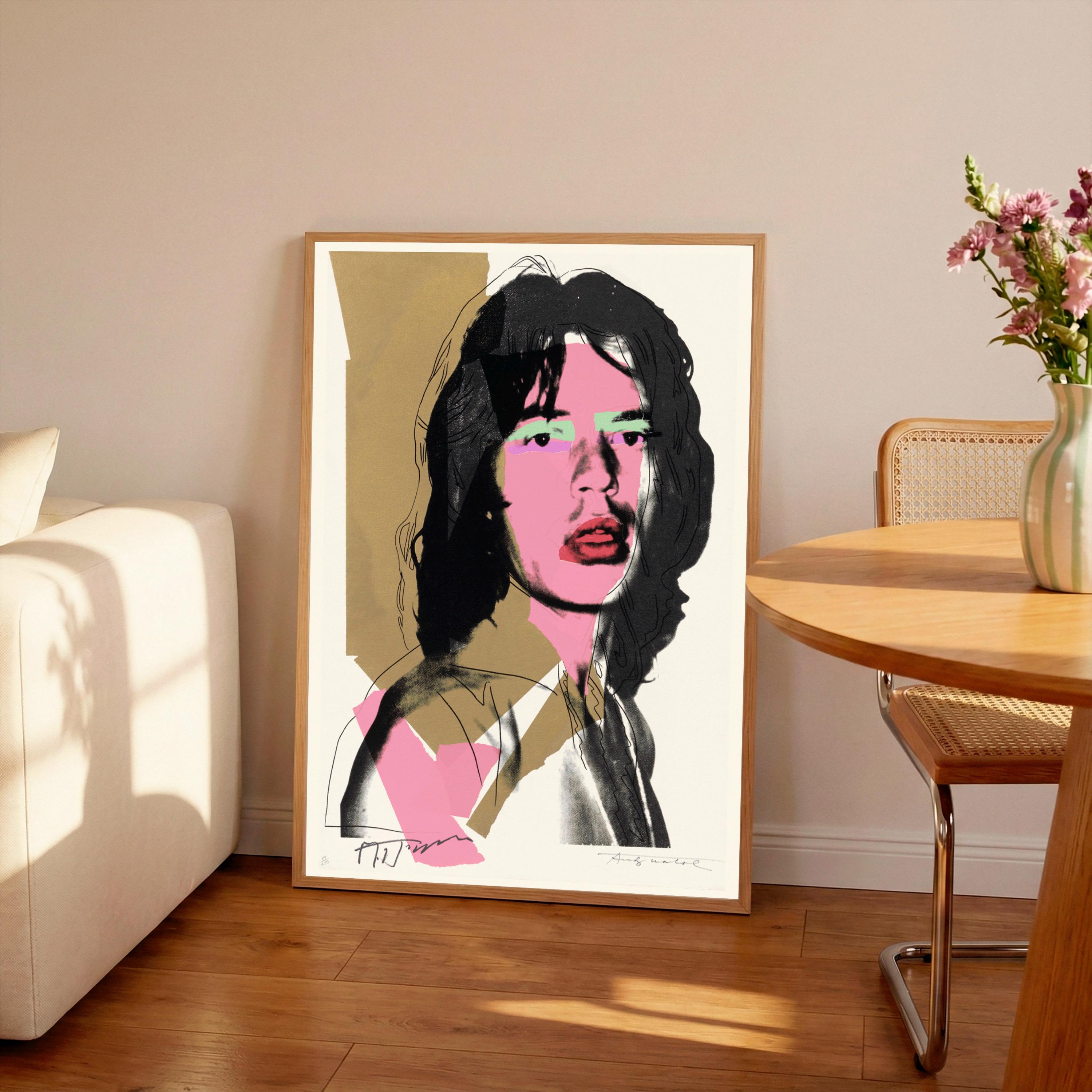 Mick jagger andy warhol poster - Etsy 日本