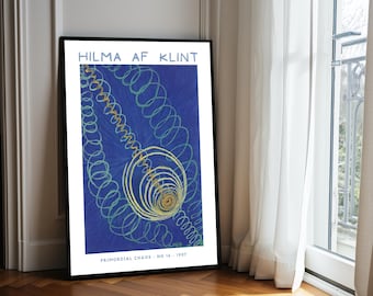 Hilma Af Klint Primordial Chaos Print: Abstract Art Reproduction