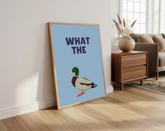 What the Duck-tryck: Rolig hallkonst (A4/A3)