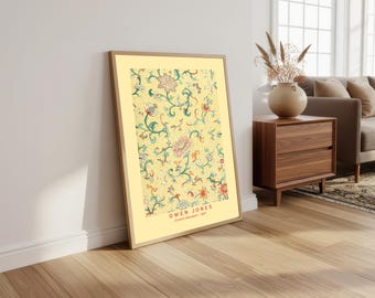 Owen Jones Chinese Ornament Print: Vintage Exhibition Poster