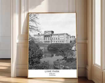 Lyme Park Photography Print: Mr Darcy's Pemberley, Peak District
