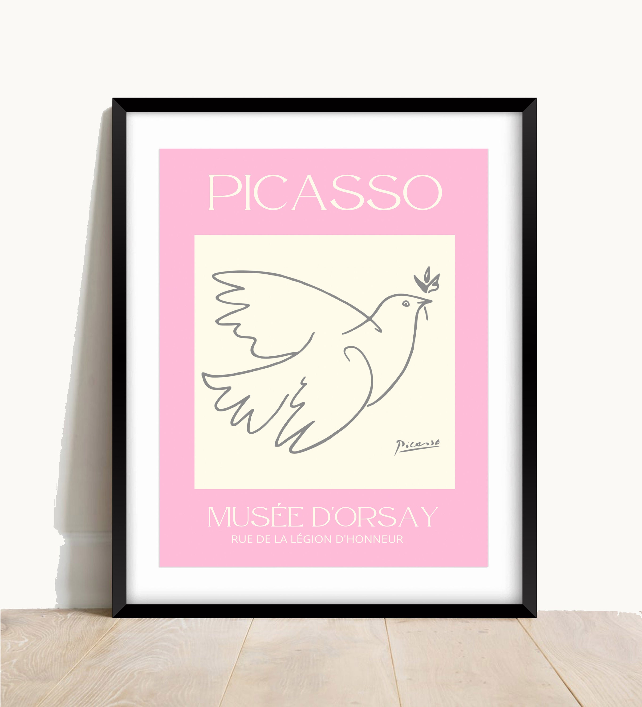 パブロ・ピカソ 「Dove of Peace」 アートポスター Pablo Picasso（パブロ ピカソ）Dove of Peace